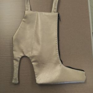 Boot shaped handbag